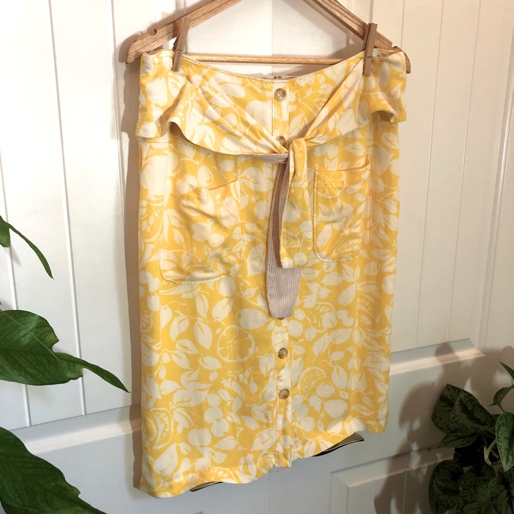 ANTHROPOLOGIE midi skirt 12